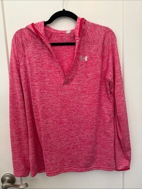 Under Armour Women's Pink Hoodie Pullover